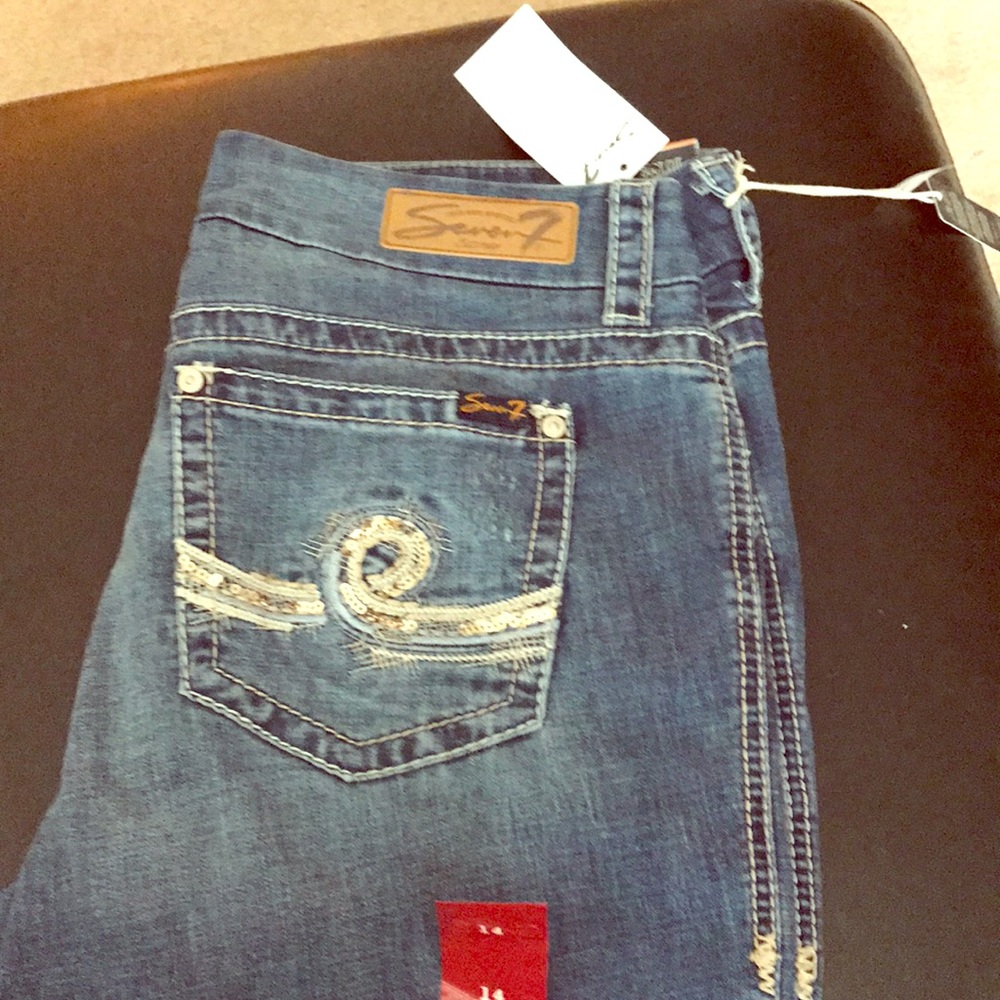 Seven 7 Boot cut jeans size 14